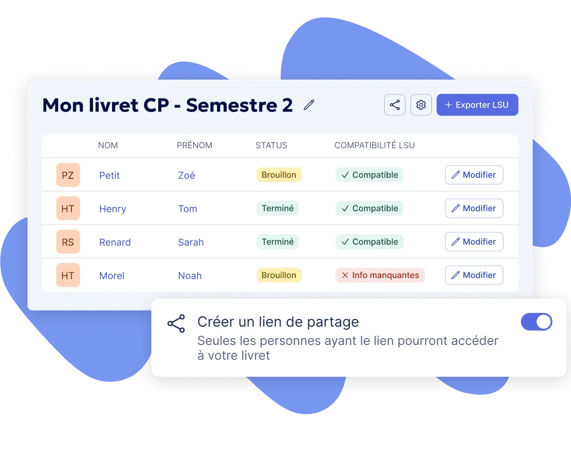 Aperçu - LSU - Partage et collaboration - Teetsh