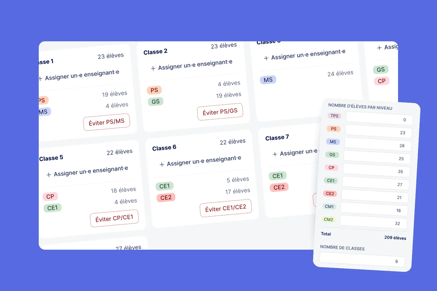 screenshot outil structure d'école