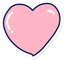 Sticker coeur