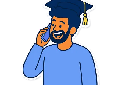 illu d'un expert teetsh qui donne des conseils au téléphone