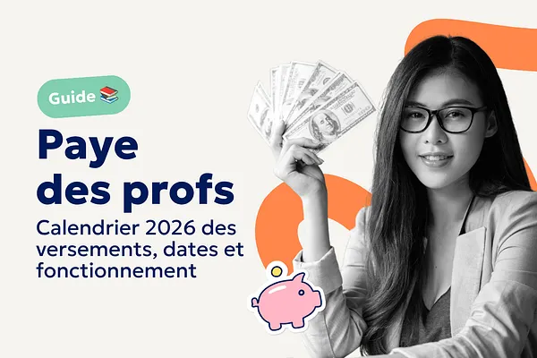Aperçu Calendrier de paye des profs 2026