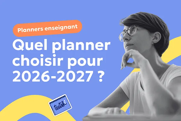 Aperçu Planner Enseignant 2026-2027 Teetsh