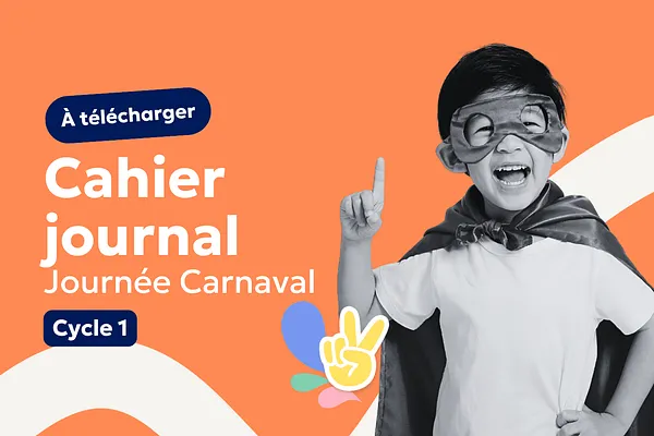 Aperçu Cahier journal journée Carnaval Cycle 1