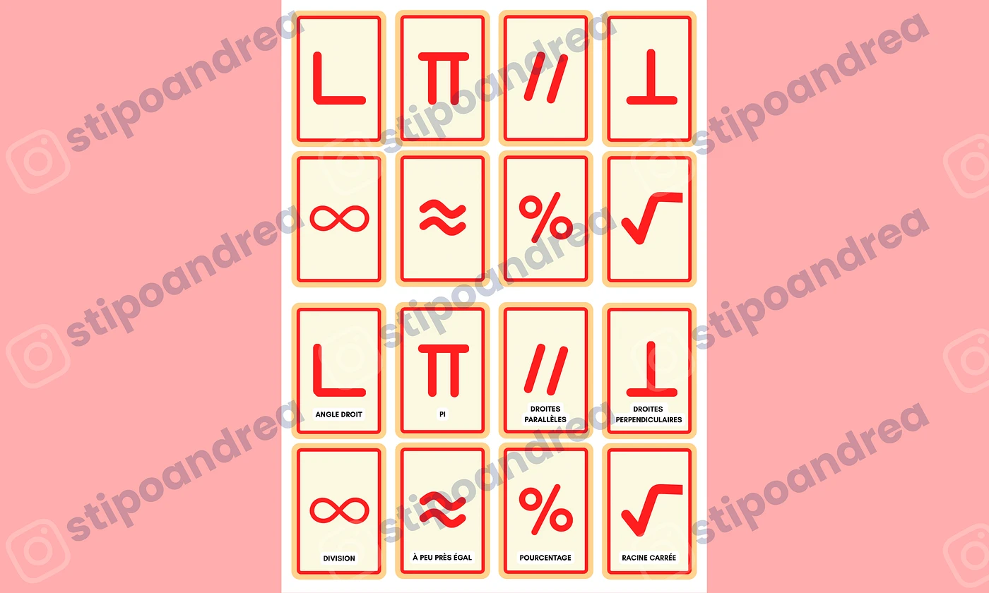 Flashcards maths • Cycle 2 & 3 🃏