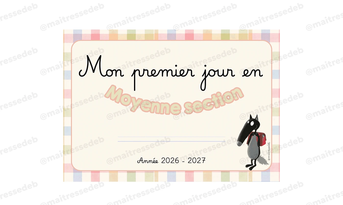 Affiches premier jour en Maitresse Deb vignette 3