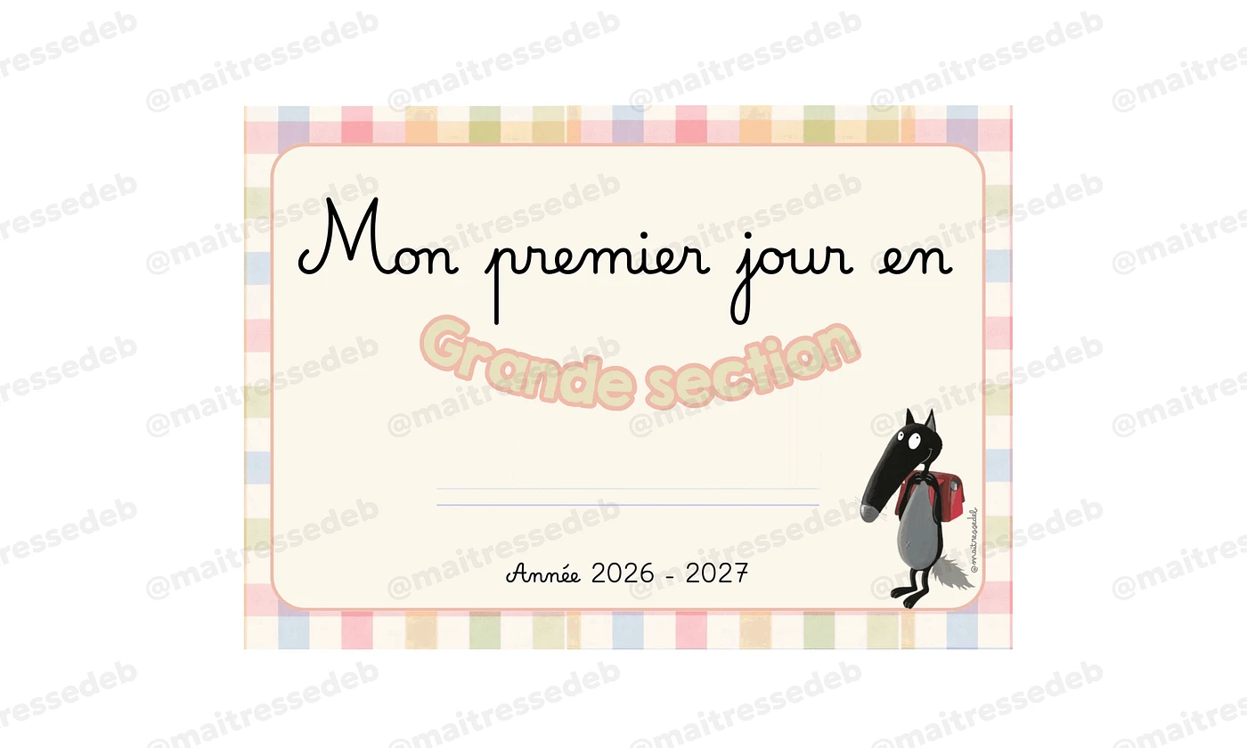Affiches premier jour en Maitresse Deb vignette 4