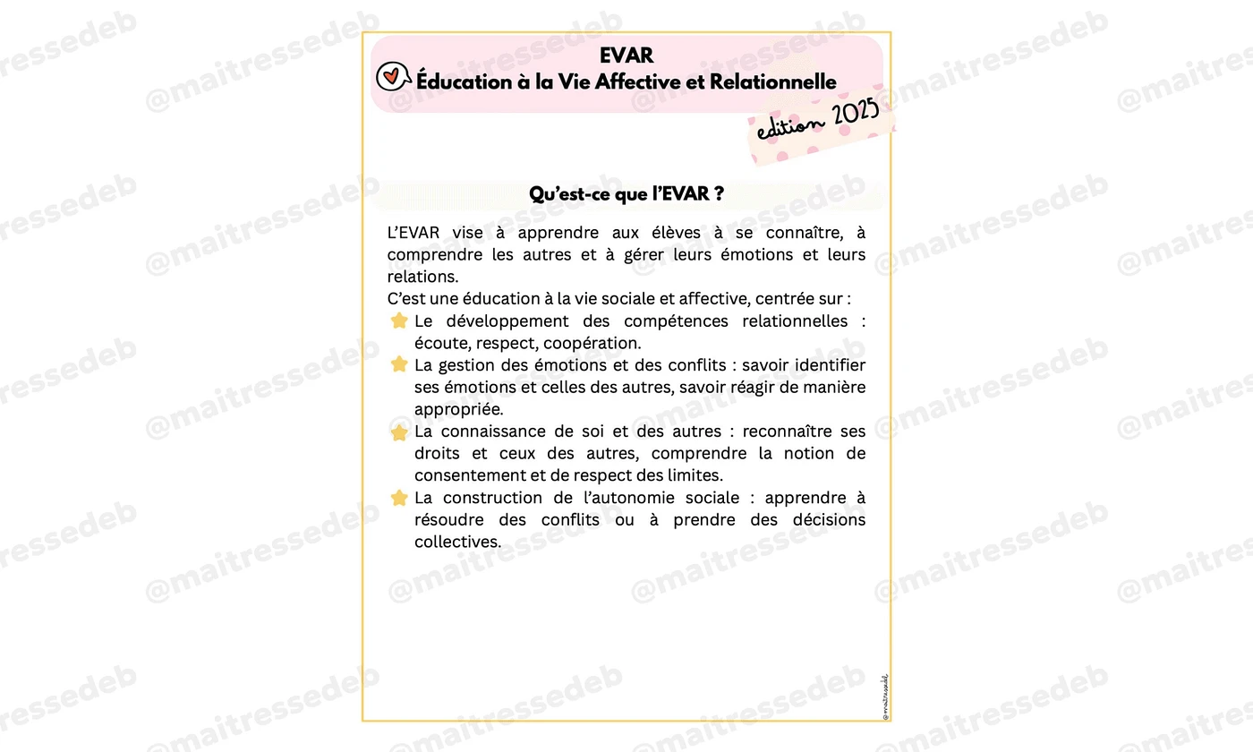 Programme EVAR Maitresse Deb Vignette4