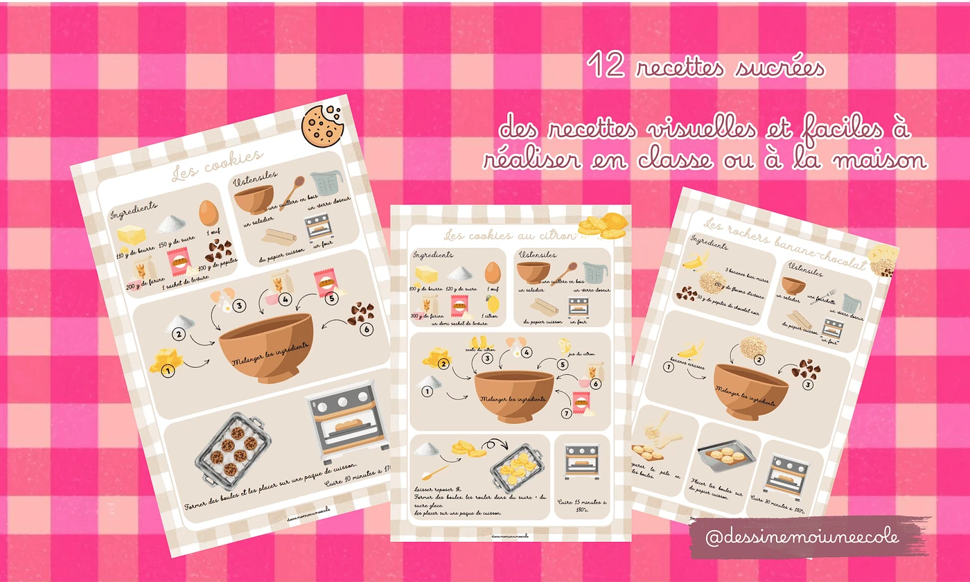 Aperçu recettes cuisine Dessine moi une école Vignette1