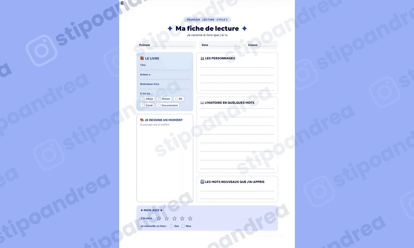 Kit de grilles d'autoévaluation • Cycle 2 & 3 🎯