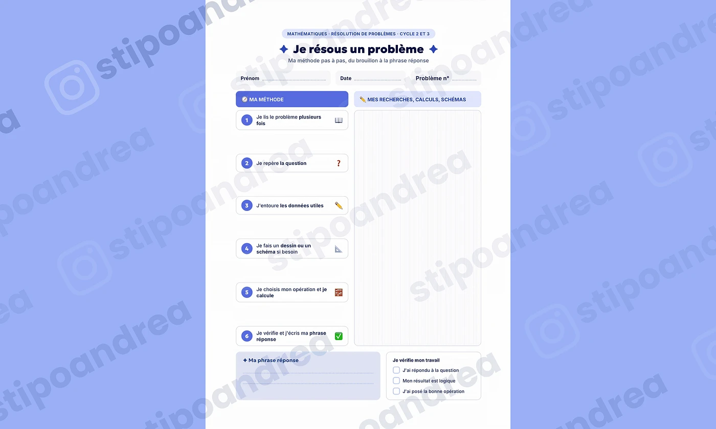 Kit de grilles d'autoévaluation • Cycle 2 & 3 🎯