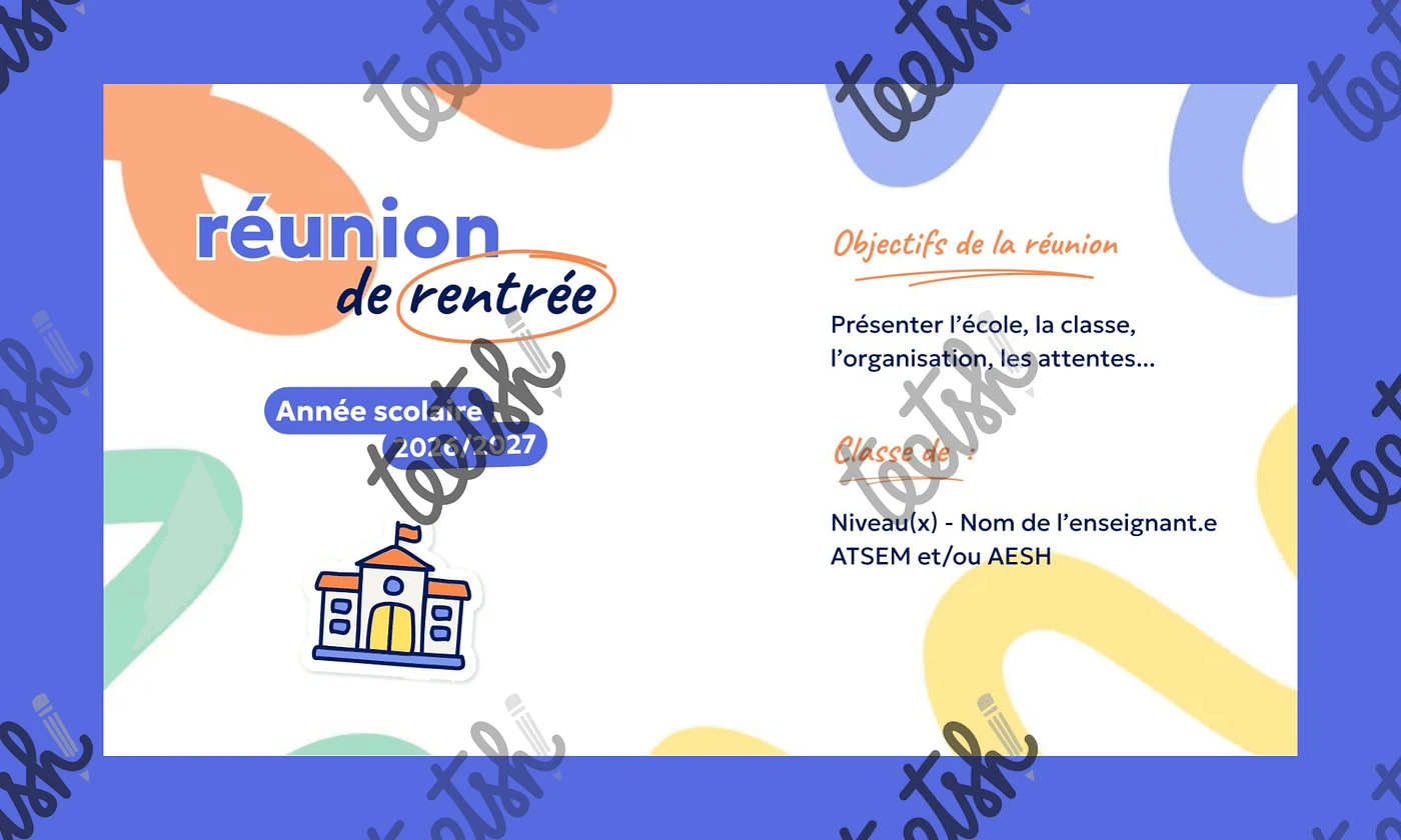 Aperçu Présentation Réunion de rentrée Teetsh - visuel 1
