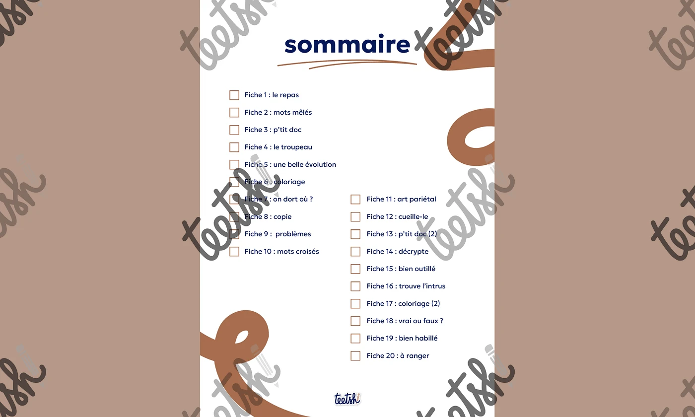 Aperçu cahier autonomie CE2 · Préhistoire