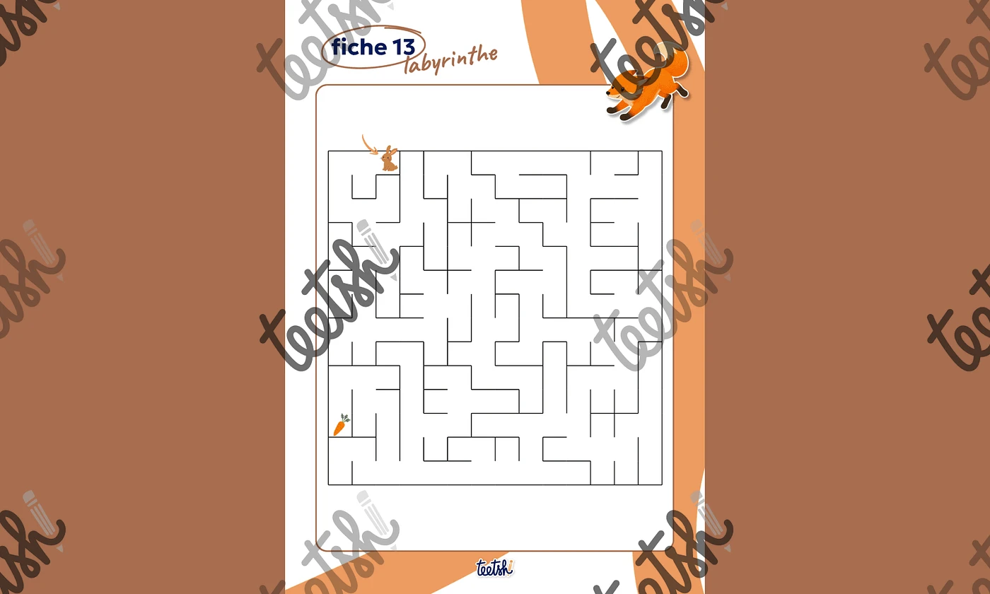 Cahier d'autonomie MS • Les animaux 🦒