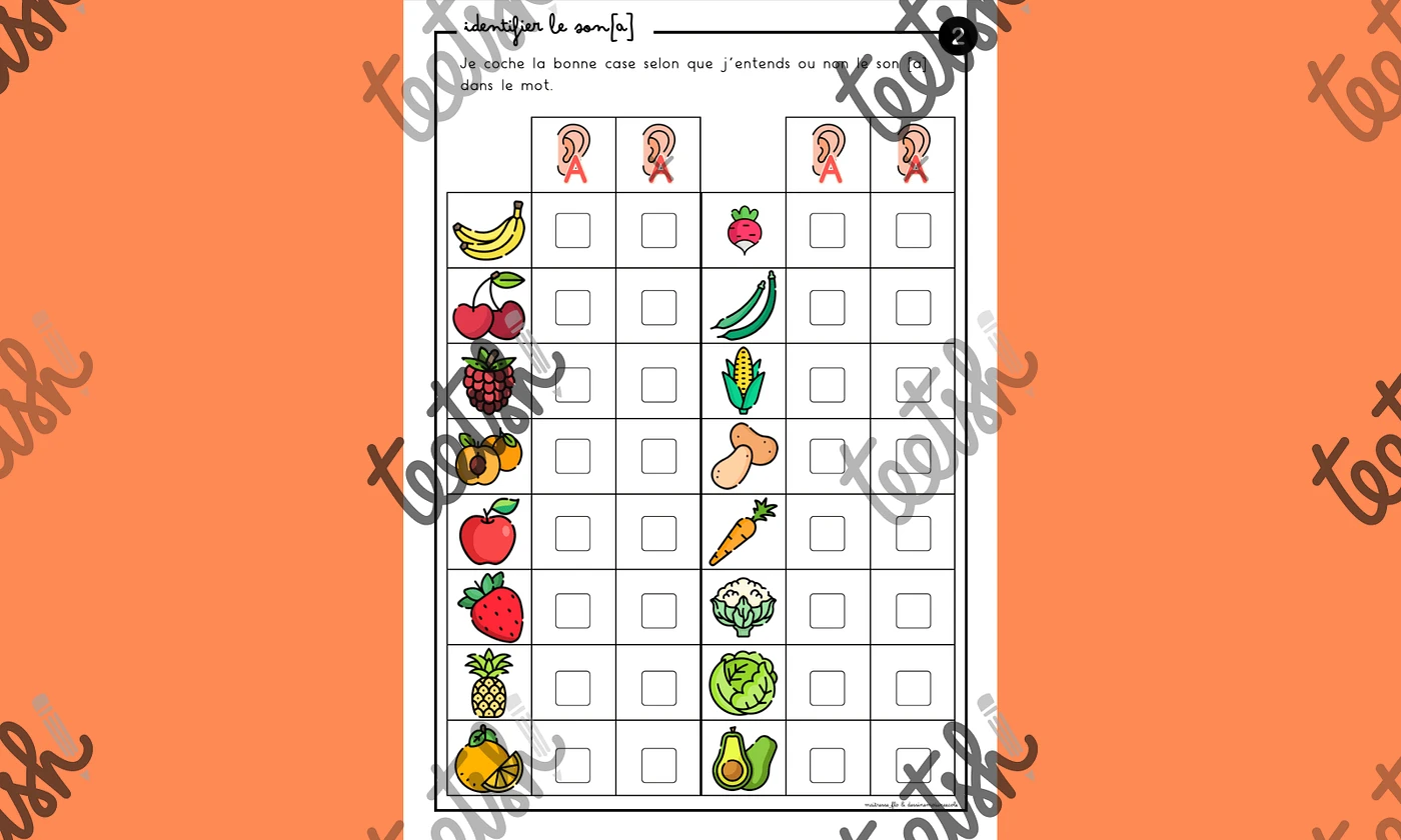 Aperçu Carnet des sons Teetsh x Maitresse Flo et Dessine moi une école 2