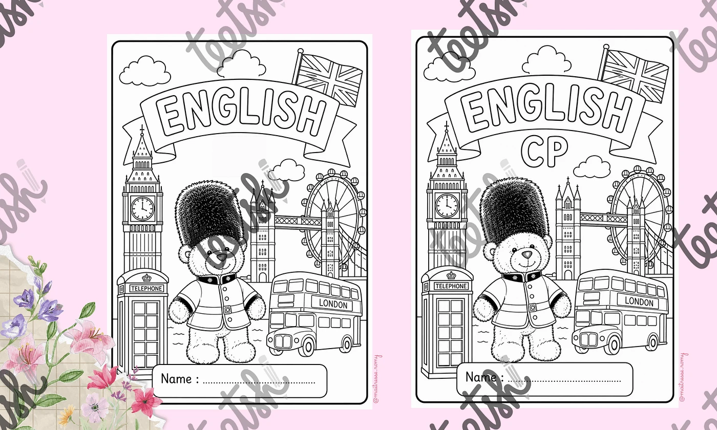 Page de garde anglais Maitresse Romy Vignette3