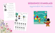 Les couleurs en anglais : séquence avec album, chanson et flashcards · GS et cycle 2