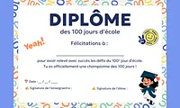Aperçu 100 jours d'école CP Teetsh - Visuel 4