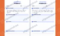 Aperçu problèmes maths à imprimer CM1