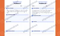 Aperçu problèmes maths à imprimer CM1