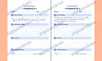 Aperçu problèmes maths à imprimer 