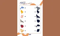 Cahier d'autonomie GS • Les animaux 🦒