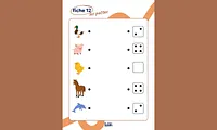 Cahier d'autonomie MS • Les animaux 🦒