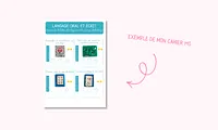 Cahier de suivi des apprentissages 🌟 Ateliers autonomes · Moyenne Section 