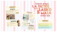 Aperçu La Dictée avec Lasko et Naia Extrait - La Classe de Clémence x Teetsh