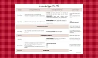 Aperçu Journee et semaine types Dessine moi une ecole Vignette 2