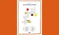 Aperçu Livret mots croisés Automne Cycles 2 et 3 Teetsh
