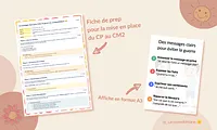 Aperçu Memo grammaire La Classe de Marie Visuel 1