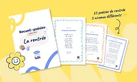 Aperçu Recueil de poésies Rentrée - Teetsh Cycle 2 Cycle 3 - Couverture
