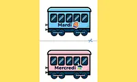 Aperçu Train de la semaine Maternelle - Aperçu 3 - Teetsh
