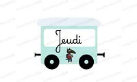 Aperçu Train des jours de la semaine Maitresse Deb Vignette 4