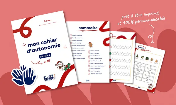 Aperçu Cahier d'autonomie Teetsh MS Période 2