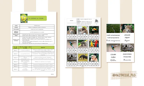 Aperçu La légende du colibri Maitresse Flo Visuel 1