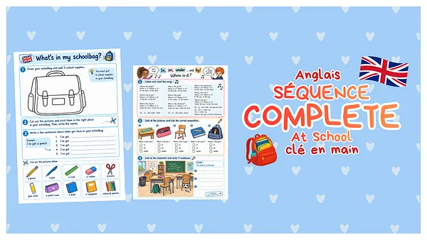 Aperçu séquence anglais La classe de Clémence Vignette1