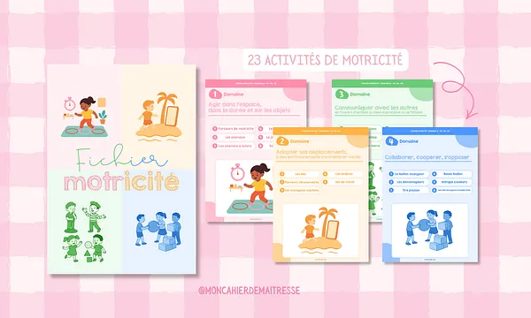 Aperçu Fichier motricité Cycle 1